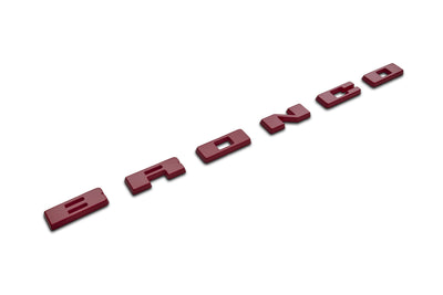Ford Performance Parts M-1447-BRD Bronco Red Grille Letters Ford Performance Parts M-1447-BRD