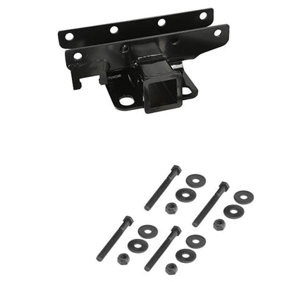 Rugged Ridge 11580.10 Trailer Hitch; Rear; Black; 2000 lb. Towing Weight; 200 lb. Tongue Weight; Rugged Ridge 11580.10