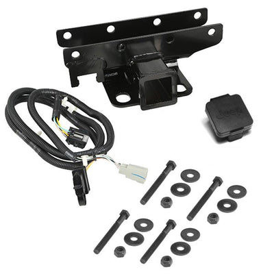 Rugged Ridge 11580.52 Trailer Hitch Kit; Rear; Incl. Harness; Hitch; Plug; Rugged Ridge 11580.52