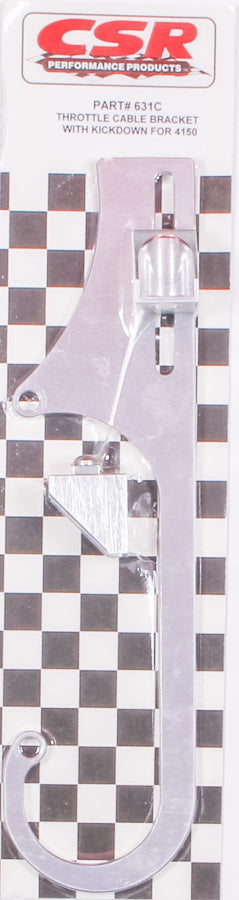 CSR Performance 631C Throttle Cable Bracket w/Kickdown - 4150 CSR Performance 631C