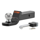 CURT 45141 Towing Starter Kit with 2" Ball (2" Shank, 7,500 lbs, 2" Drop) CURT 45141
