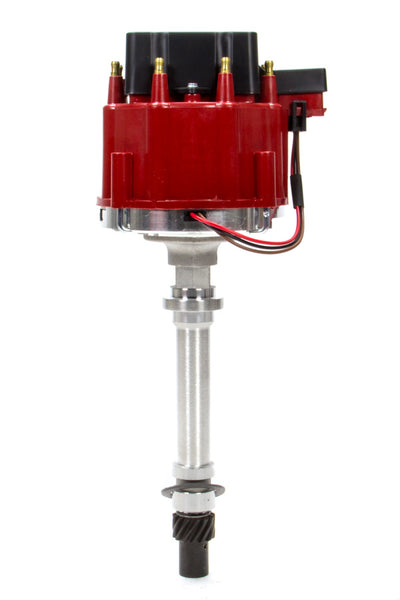 DUI Distributor 127212RD Racing Distributor SBC Red Cap w/o Vacuum Adv DUI Distributor 127212RD