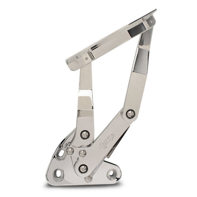 Eddie Motorsports MS149-23MB Billet Hood Hinges Matte Black Eddie Motorsports MS149-23MB