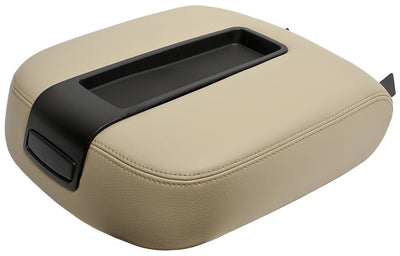 Center Console Lid; For Use w/50/50 Bucket Seats; Tan; IPCW G02T