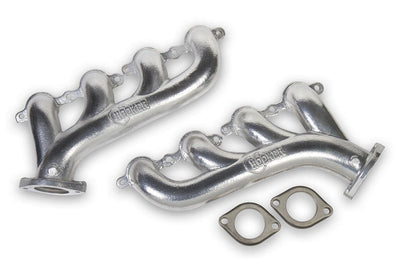 Hooker 8501-1HKR GM LS Cast Iron Exhaust Manifolds Silver Finish Hooker 8501-1HKR