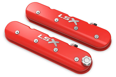 Holley 241-409 LS Series Valve Covers w/LSX Logo Holley 241-409