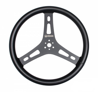 JOES Racing Products 13550-B Matador Steering Wheel Black 15in Flat JOES Racing Products 13550-B