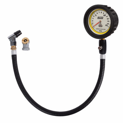 JOES Racing Products 32325 Tire Pressure Gauge 0-15psi Pro w/HiFlo Hold JOES Racing Products 32325