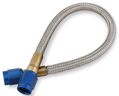 NOS/Nitrous Oxide System 15020NOS Braided Hose - 3an Blue Fittings 8.5in Long NOS/Nitrous Oxide System 15020NOS