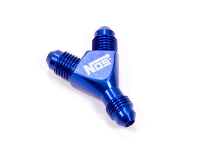 NOS/Nitrous Oxide System 17830NOS 4an 'Y' Fitting Blue NOS/Nitrous Oxide System 17830NOS