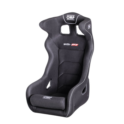 OMP Racing INC HA0-0762-B01-071 RS-PT2 Fiberglass Seat Black OMP Racing INC HA0-0762-B01-071