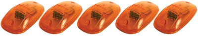 Pacer Performance 20-247 Hi-Five Cab Roof Lights LED Amber 5 Light Kit Pacer Performance 20-247