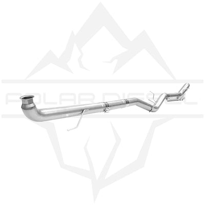 Polar PD-1-31922142 4" SS EXHAUST SYSTEM (NO MUFFLER) 07.5-10 SILVERADO/SIERRA HD 6.6L Polar PD-1-31922142