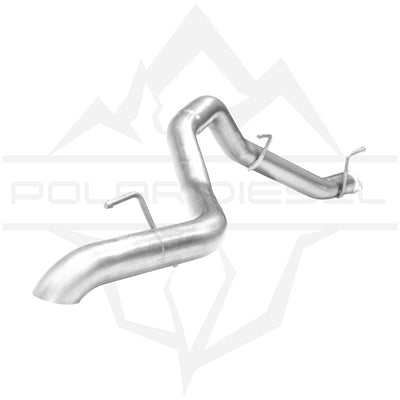 Polar PD-1-63335132 3" DPF BACK EXHAUST(NO MUFFLER) 21-23 GLADIATOR DIESEL 3.0L Polar PD-1-63335132