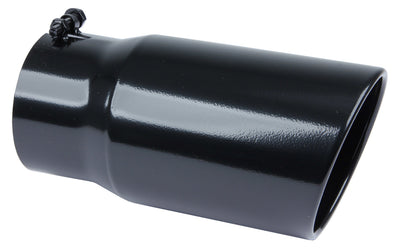 Pypes Performance exhaust EVT506B Exhaust Tip 5in x 6in 12in L Black Weld-on Pypes Performance exhaust EVT506B