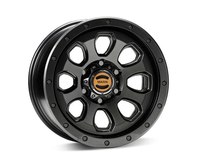 Warn 104485 Wheel 17x8.5 Moonsault Black 6x5.5/6x139.7mm Warn 104485