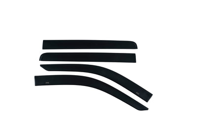 Husky Liners 2867003 Low Profile Ventvisor Deflector; Matte Black; In-Channel Mount; 4 pc. Husky Liners 2867003