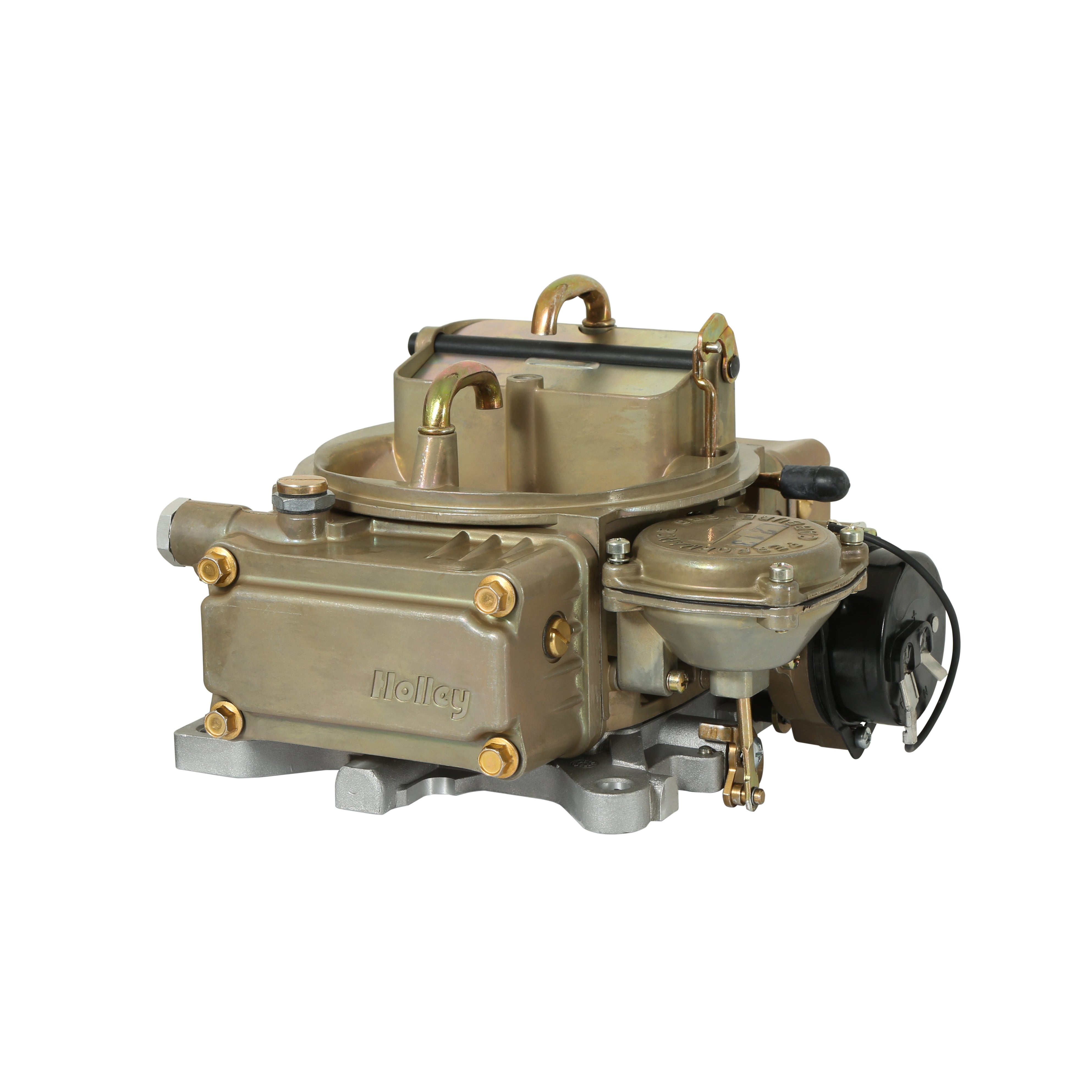 600 CFM - 4160 - Vacuum Secondaries - Gold Dichromate - Gasoline