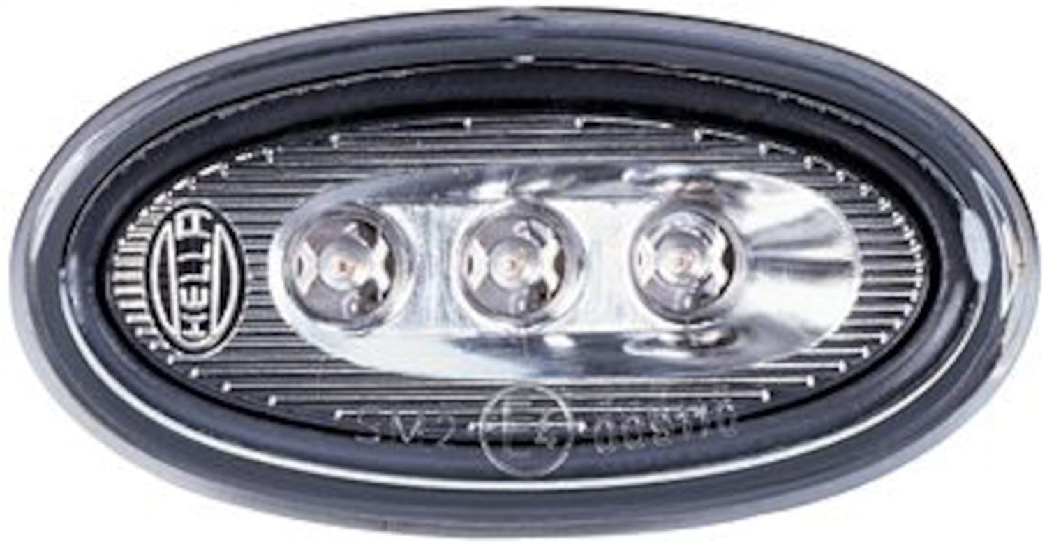 Hella 008138111 8138 Oval LED Side Marker Lamp Hella 008138111