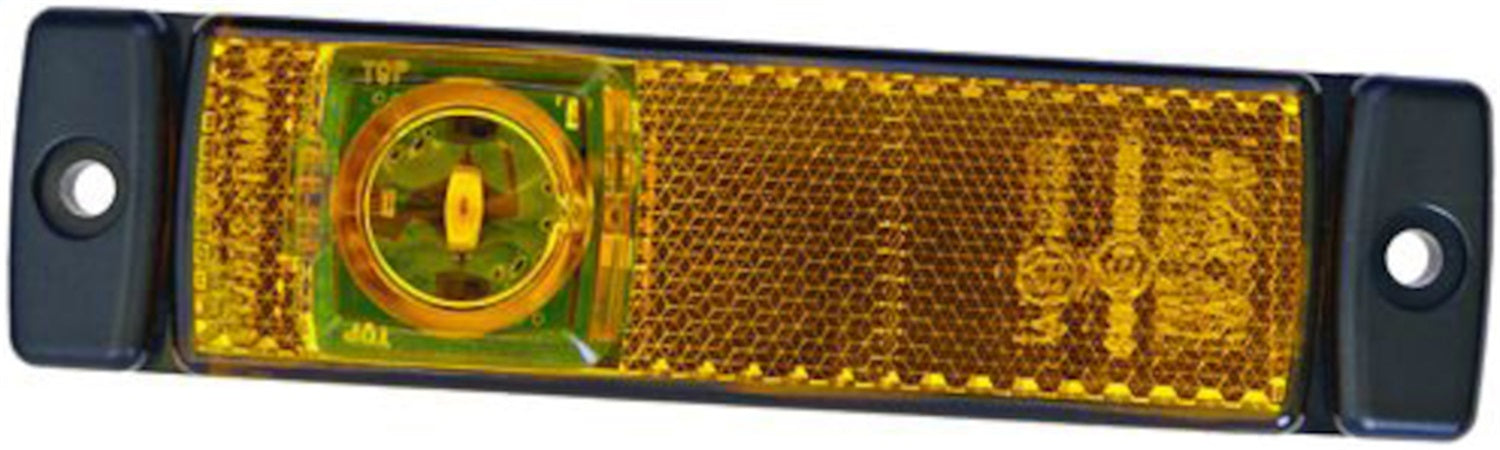 Hella 008645981 LAMP S MRKR 8645 1LED REFL AMB 12V E/SAE Hella 008645981