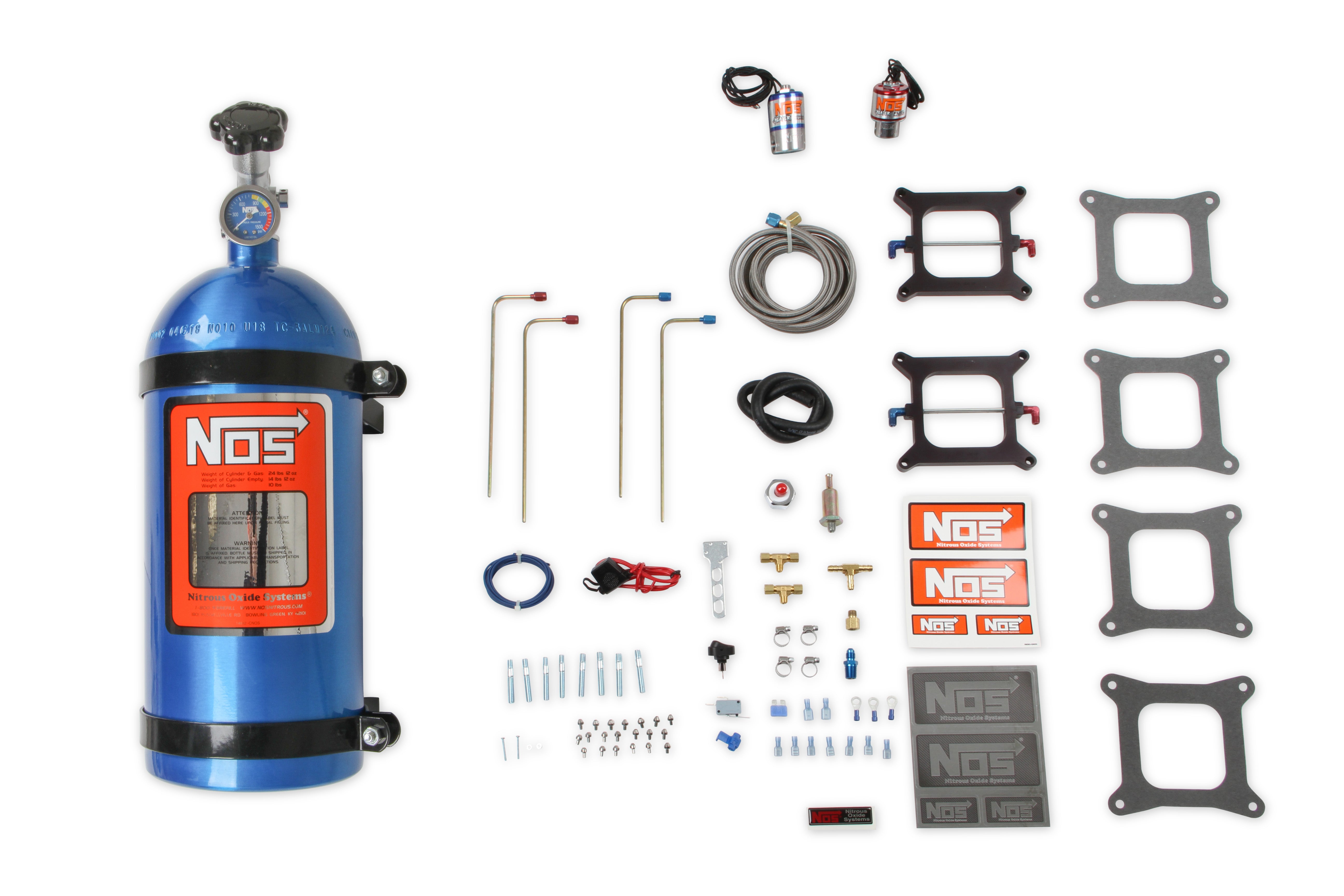 NOS "CHEATER" 2x4 Holley 4-Bbl / Carter AFB