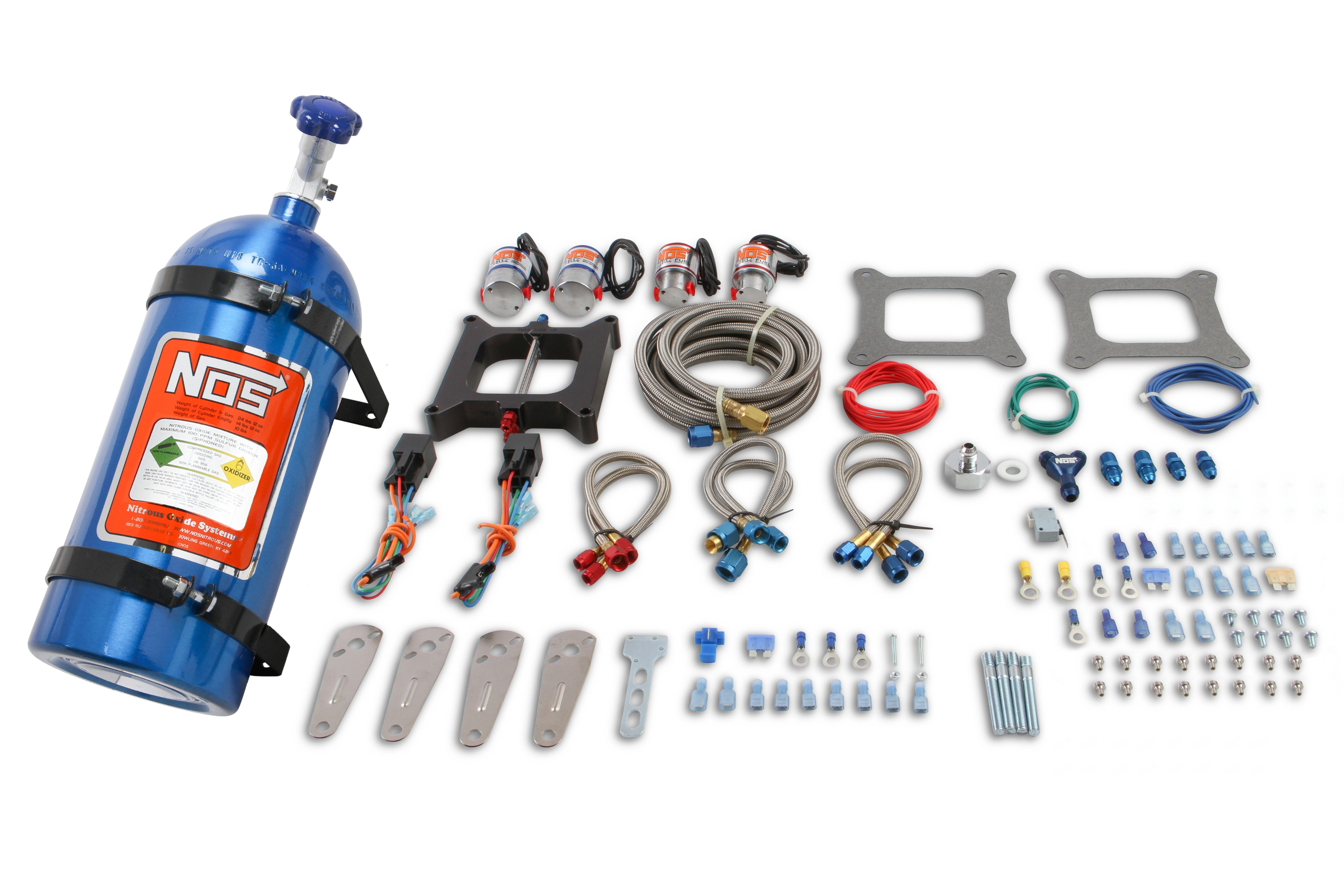 Dual Stage Big Shot Nitrous System Pro 2-Stage V8 Holley 4 bbl