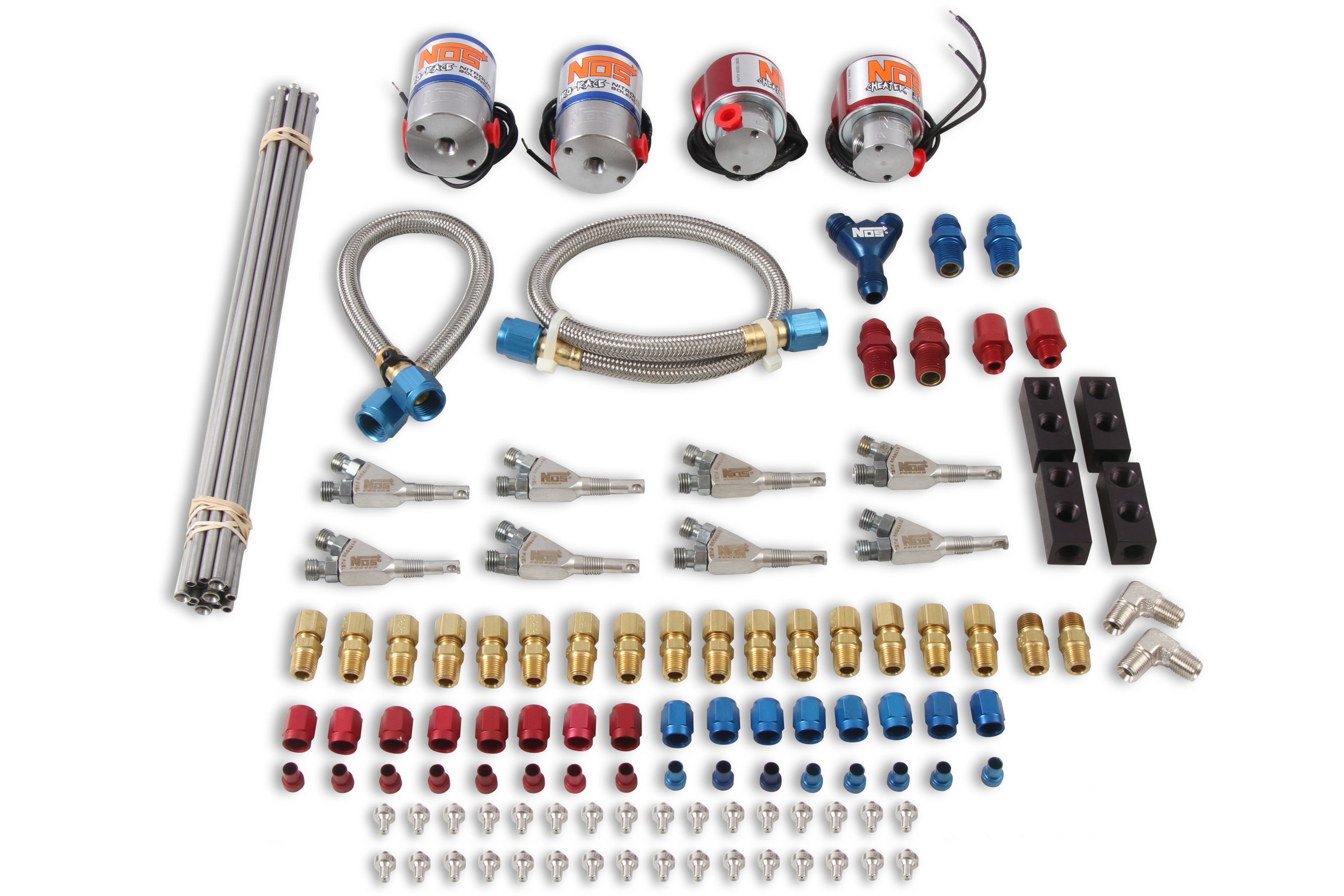 NOS Custom Nitrous Plumbing Kit Pro Fogger