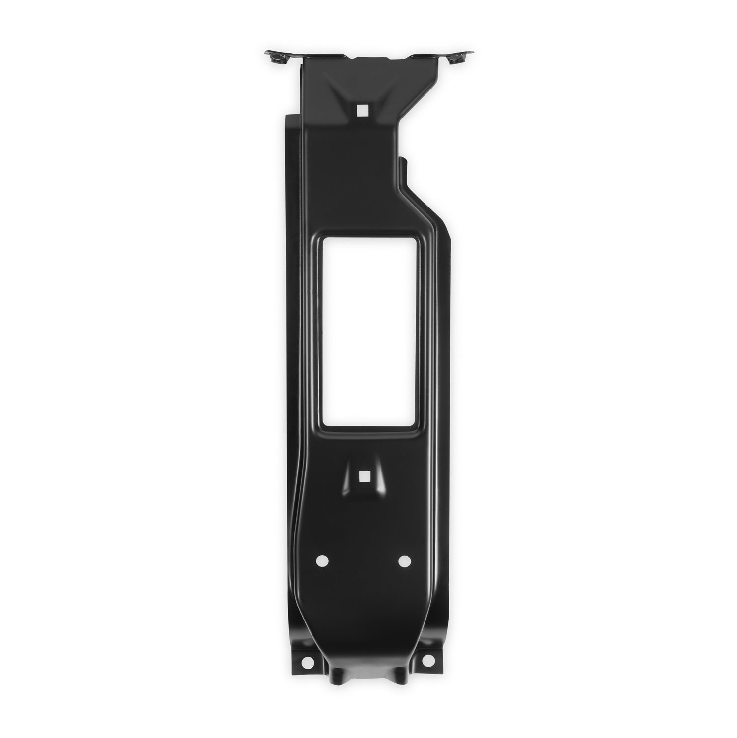 Holley 04-129 Holley Classic Truck Grille Support Bracket; Center; Black; EDP Coated; Holley 04-129