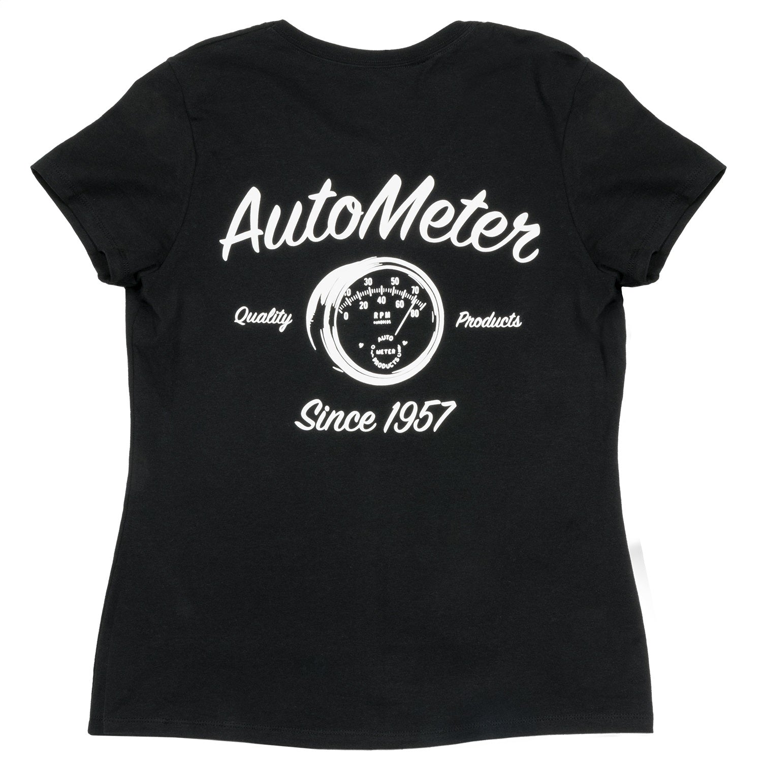 AutoMeter 0423WS T-SHIRT; WOMEN S SMALL; BLACK; VINTAGE AutoMeter 0423WS