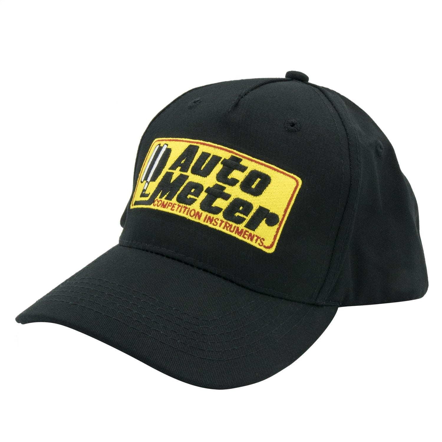 AutoMeter 0436 HAT; SNAP FIT ADJUSTABLE; BLACK; EMBROIDERED; COMPETITION AutoMeter 0436