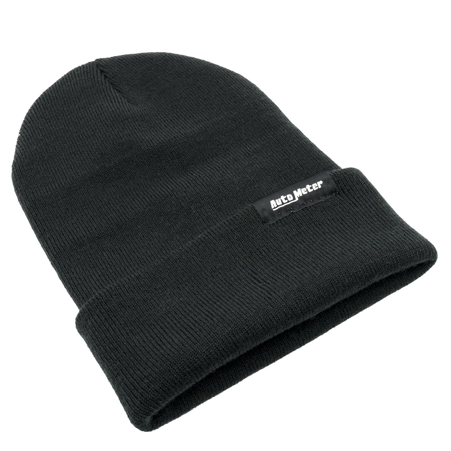 AutoMeter 0443 HAT; KNIT; BLACK; FOLD CUFF; AUTOMETER AutoMeter 0443