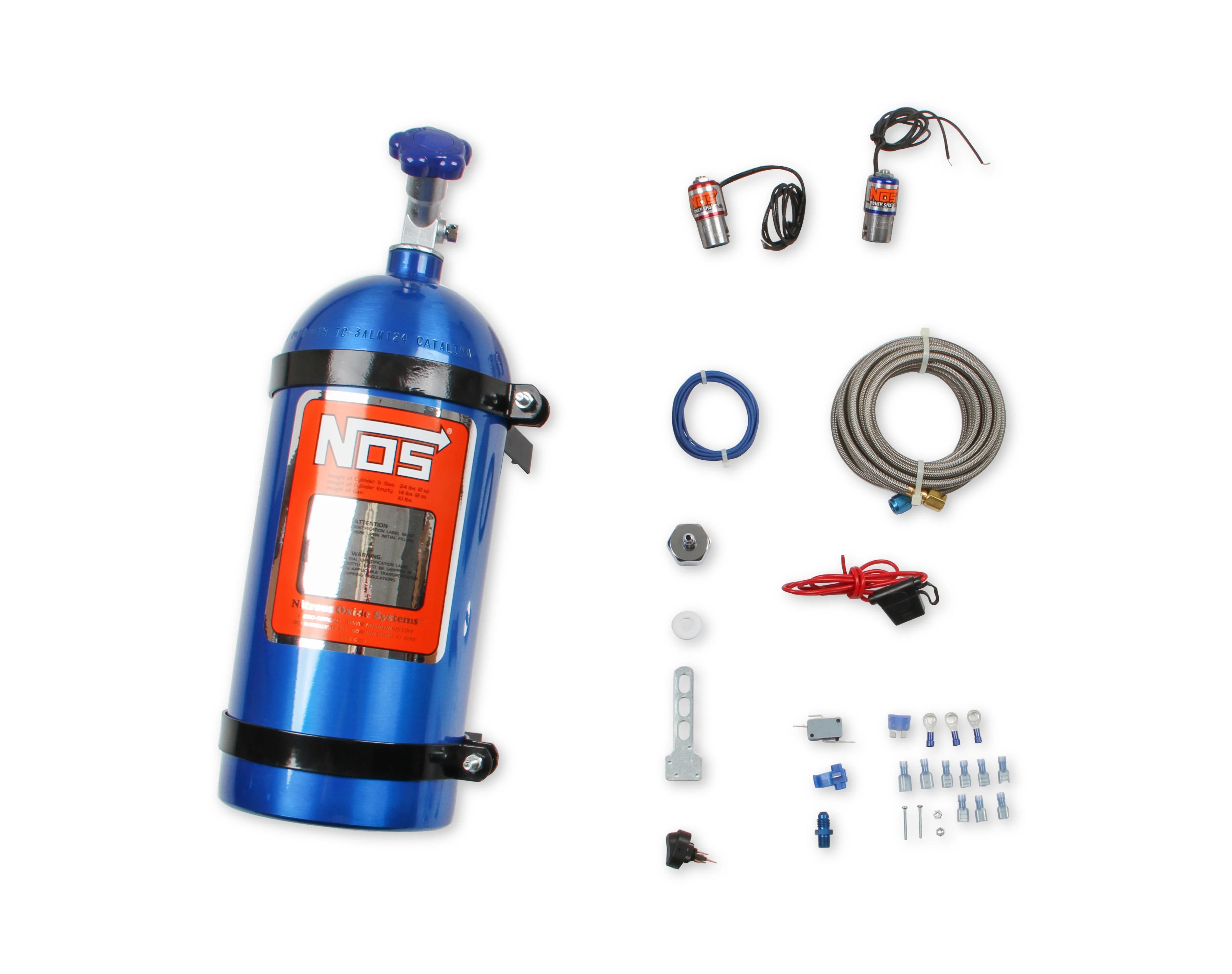 NOS "Powershot" Nitrous System, Universal w/o Injector Plate, w/10 lb Bottle