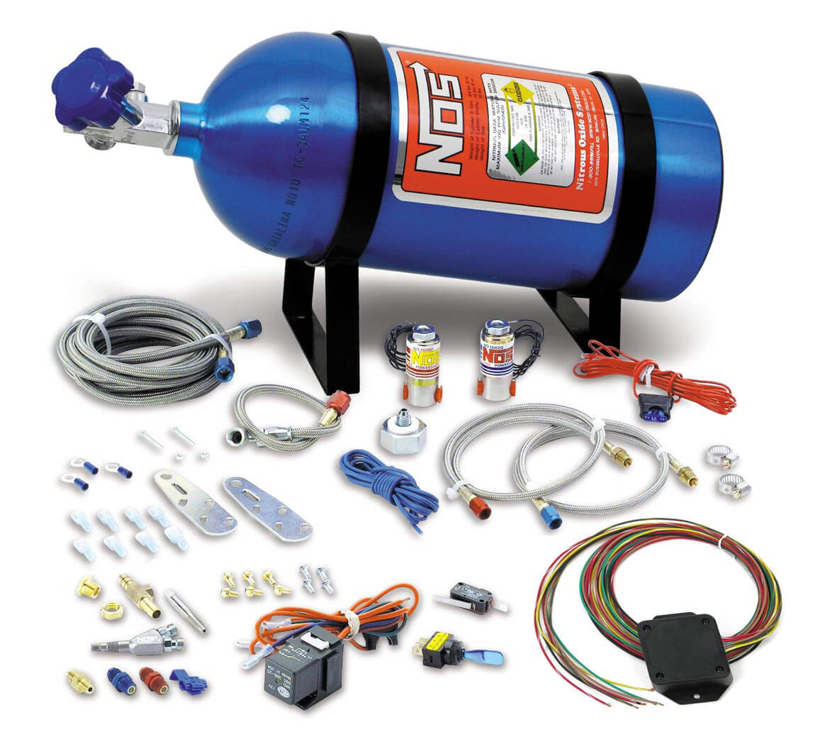 NOS Single Fogger Wet Nitrous System - Multi-Fit