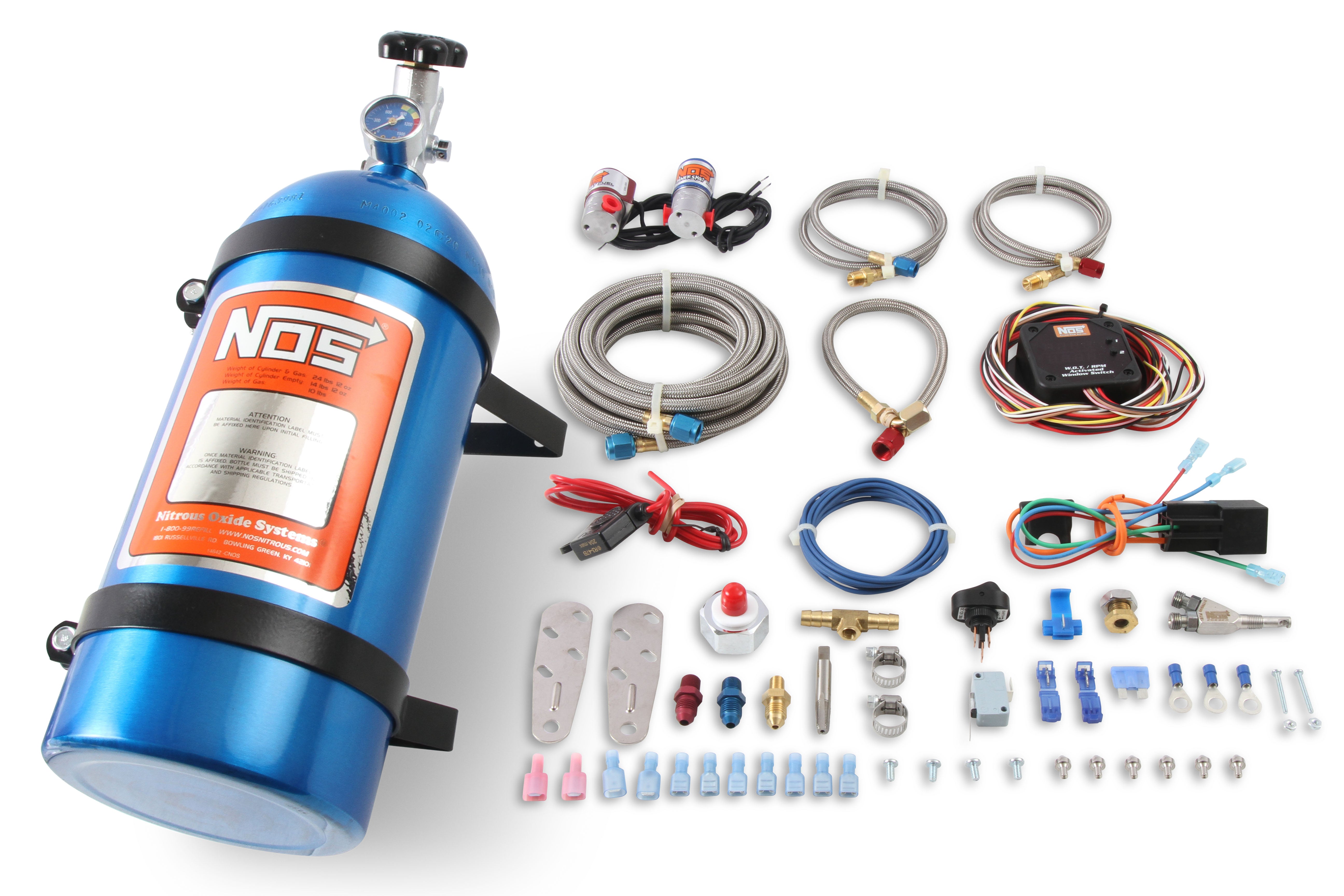 NOS Sniper Single Fogger Wet Nitrous System - Multi-Fit