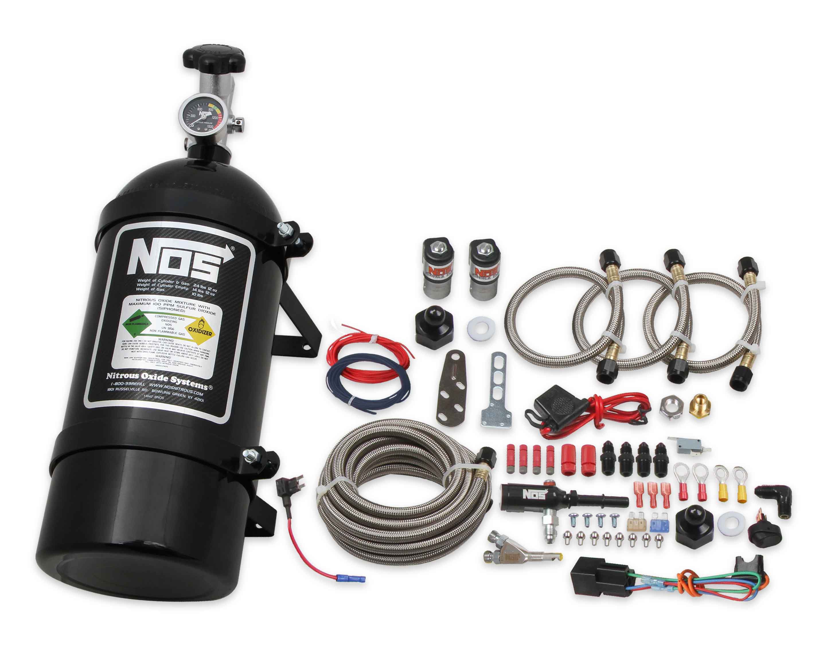 NOS Single Fogger Wet Nitrous System - Ford