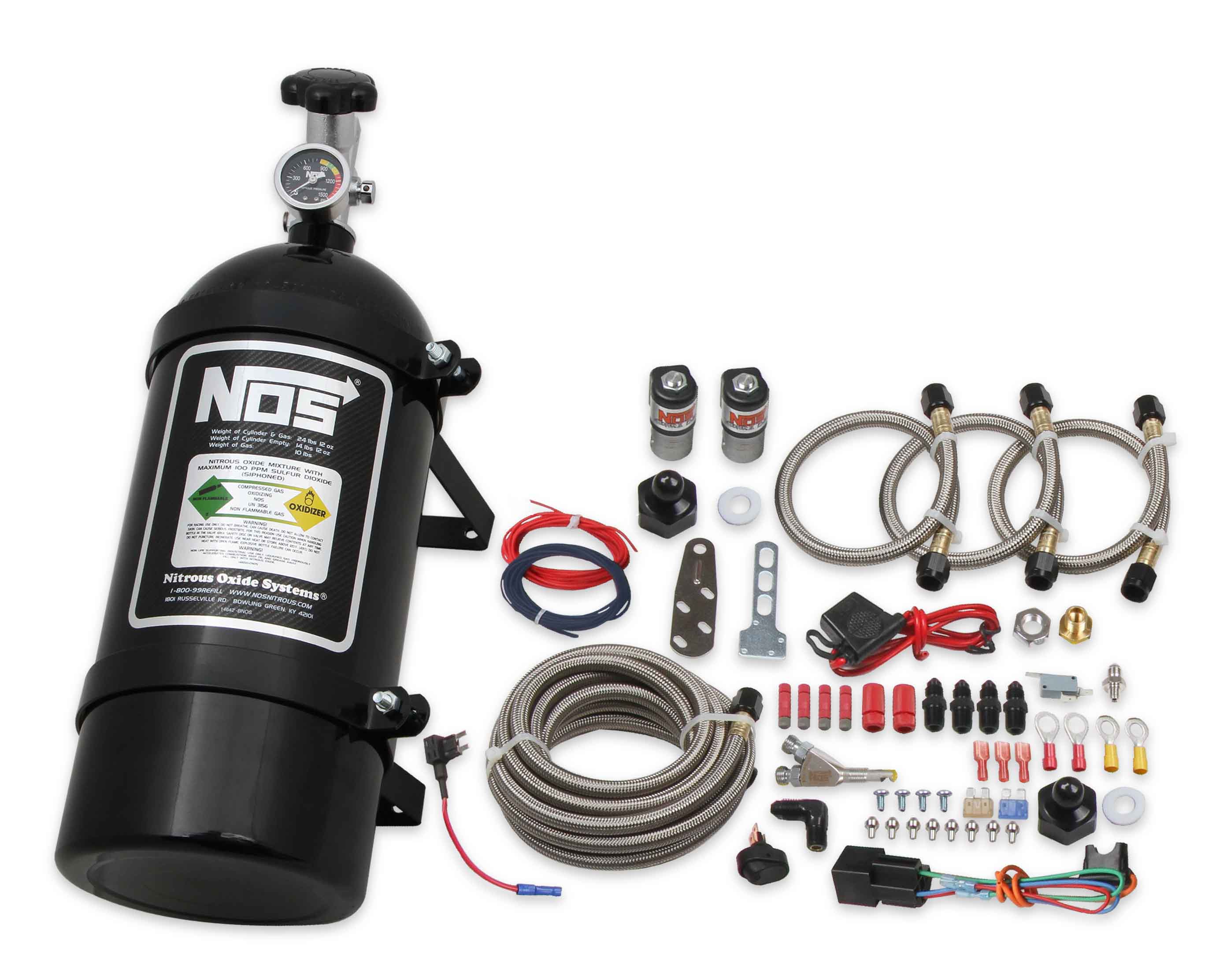 NOS Single Fogger Wet Nitrous System - Ford