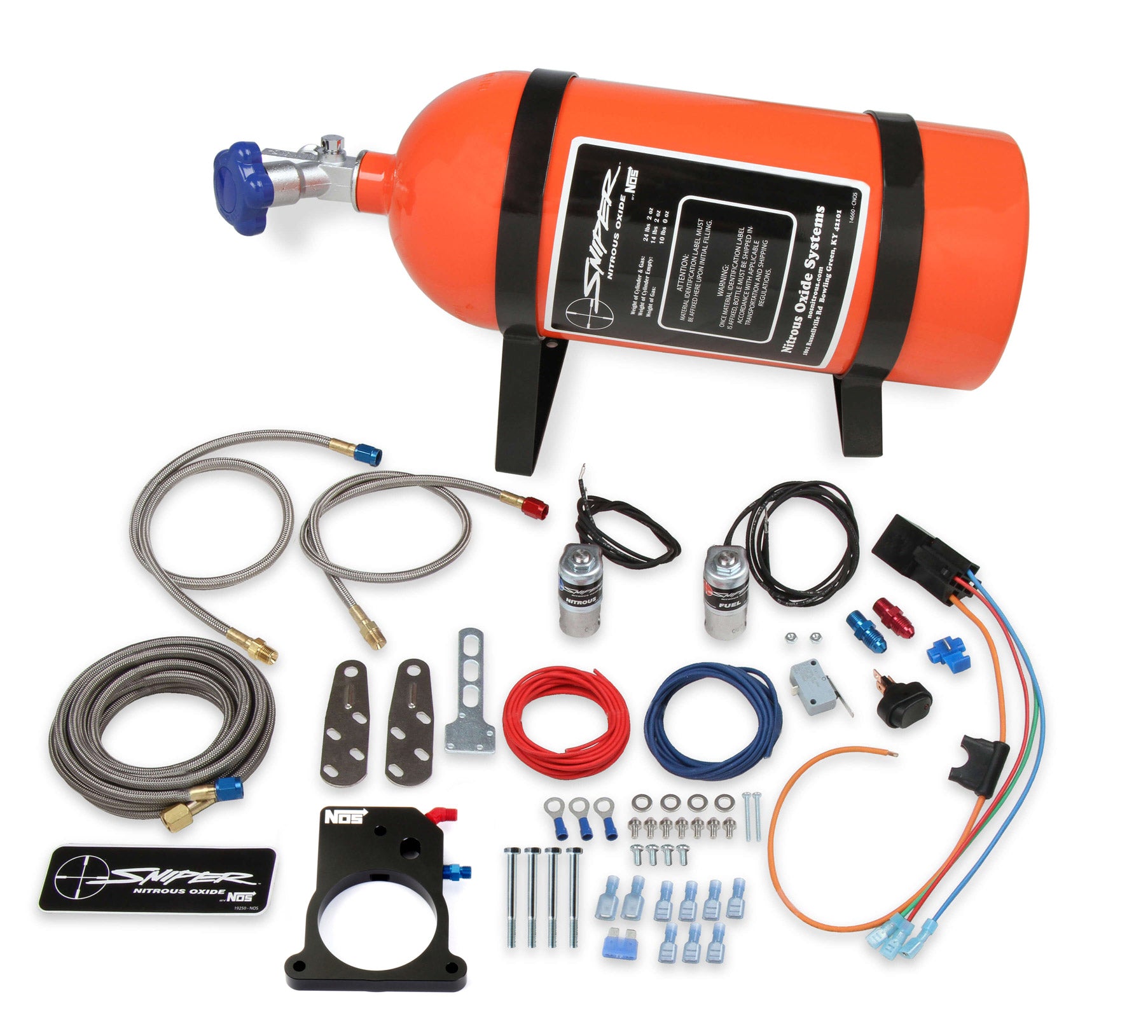 NOS Sniper Plate Wet Nitrous System - GM