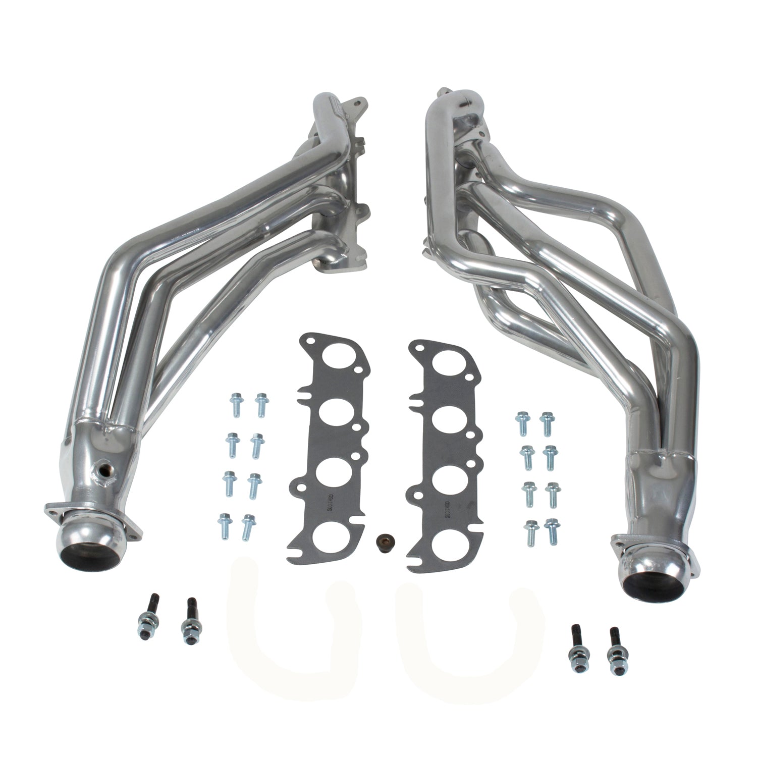 BBK Performance Parts 16340 1986-2004 MUSTANG COYOTE SWAP 1-3/4" LONG TUBE HEADERS (POLISHED SILVER CERAMIC) BBK Performance Parts 16340
