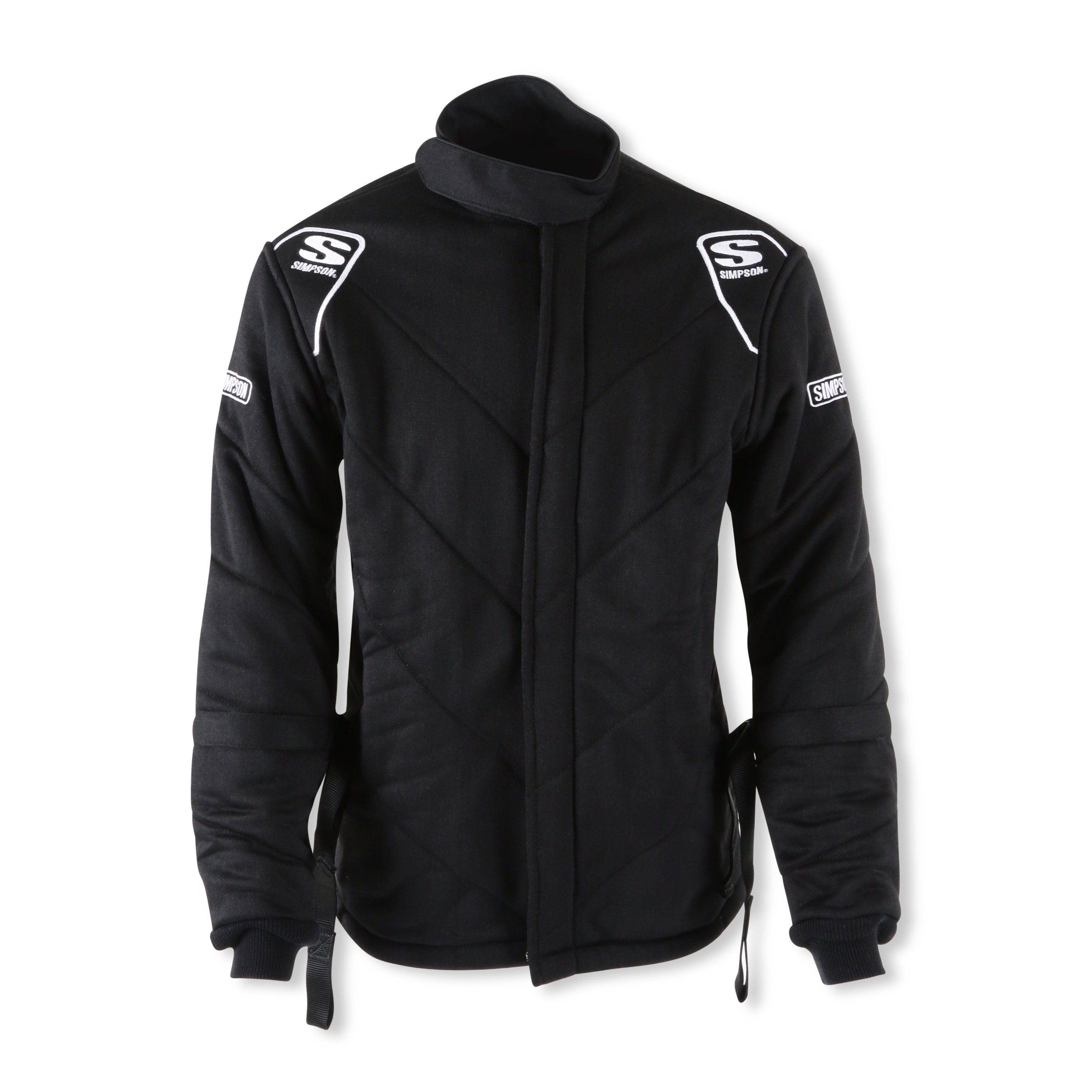 Simpson Safety 4802254 Simpson Racing 6G SFI 20 Jacket, Black with Arm Restraints Simpson Safety 4802254