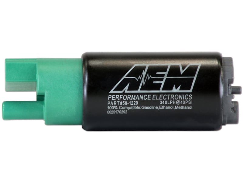 AEM Electronics 50-1220 340LPH @ 40 psi - Inline Inlet - E85 Compatible AEM Electronics 50-1220