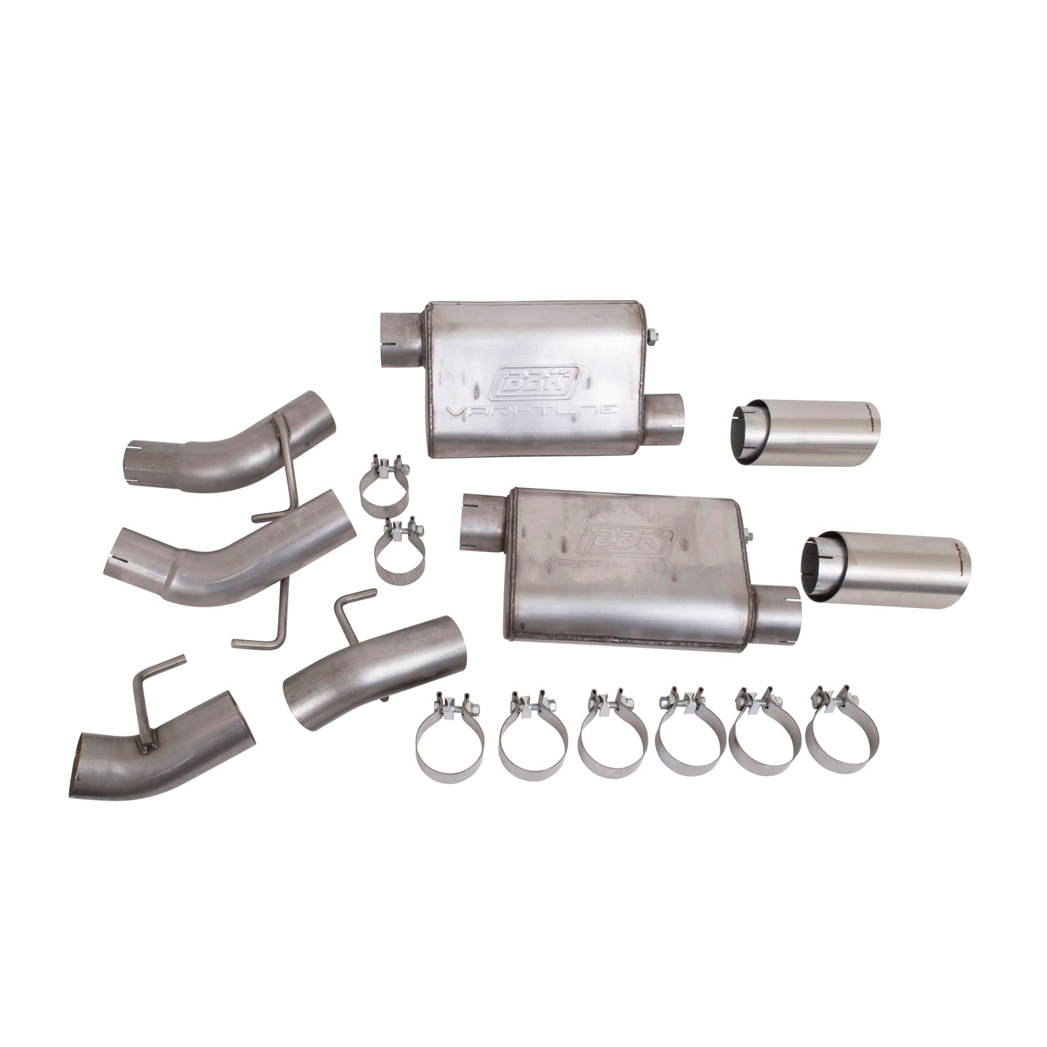 BBK Performance Parts 41065 2010-2015 CAMARO SS 6.2L VARITUNE AXLE BACK EXHAUST KIT (439 STAINLESS) BBK Performance Parts 41065