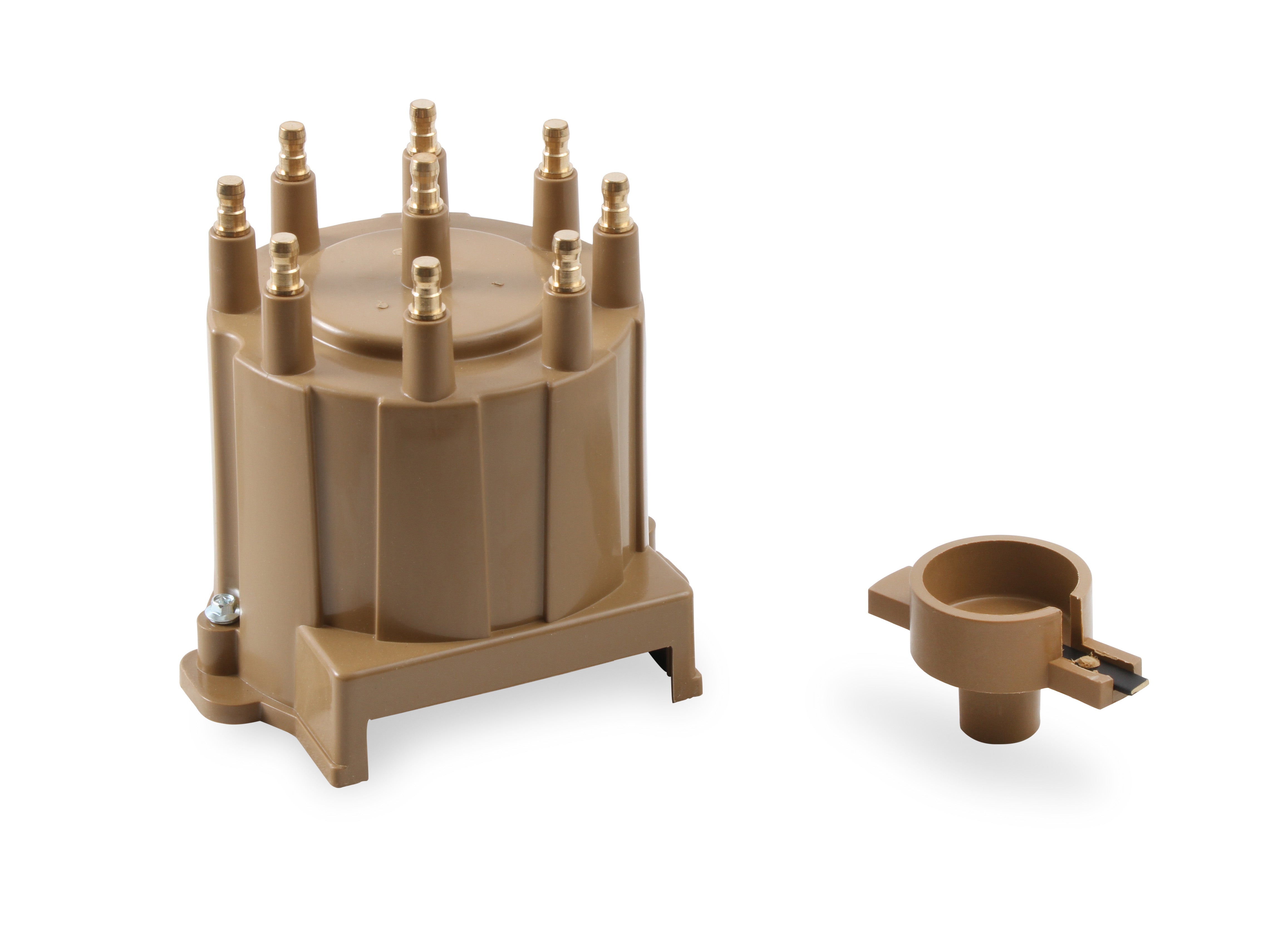 ACCEL 8132 Distributor Cap And Rotor Kit; HEI/EST Remount Applications; Tan; ACCEL 8132