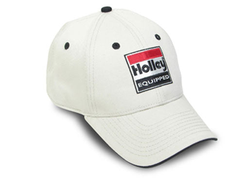 Holley Gray Cap with Equipped Logo
