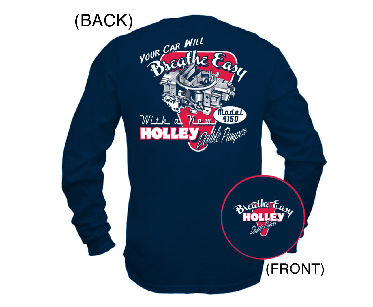 Holley Retro Double Pumper Long Sleeve T-Shirt