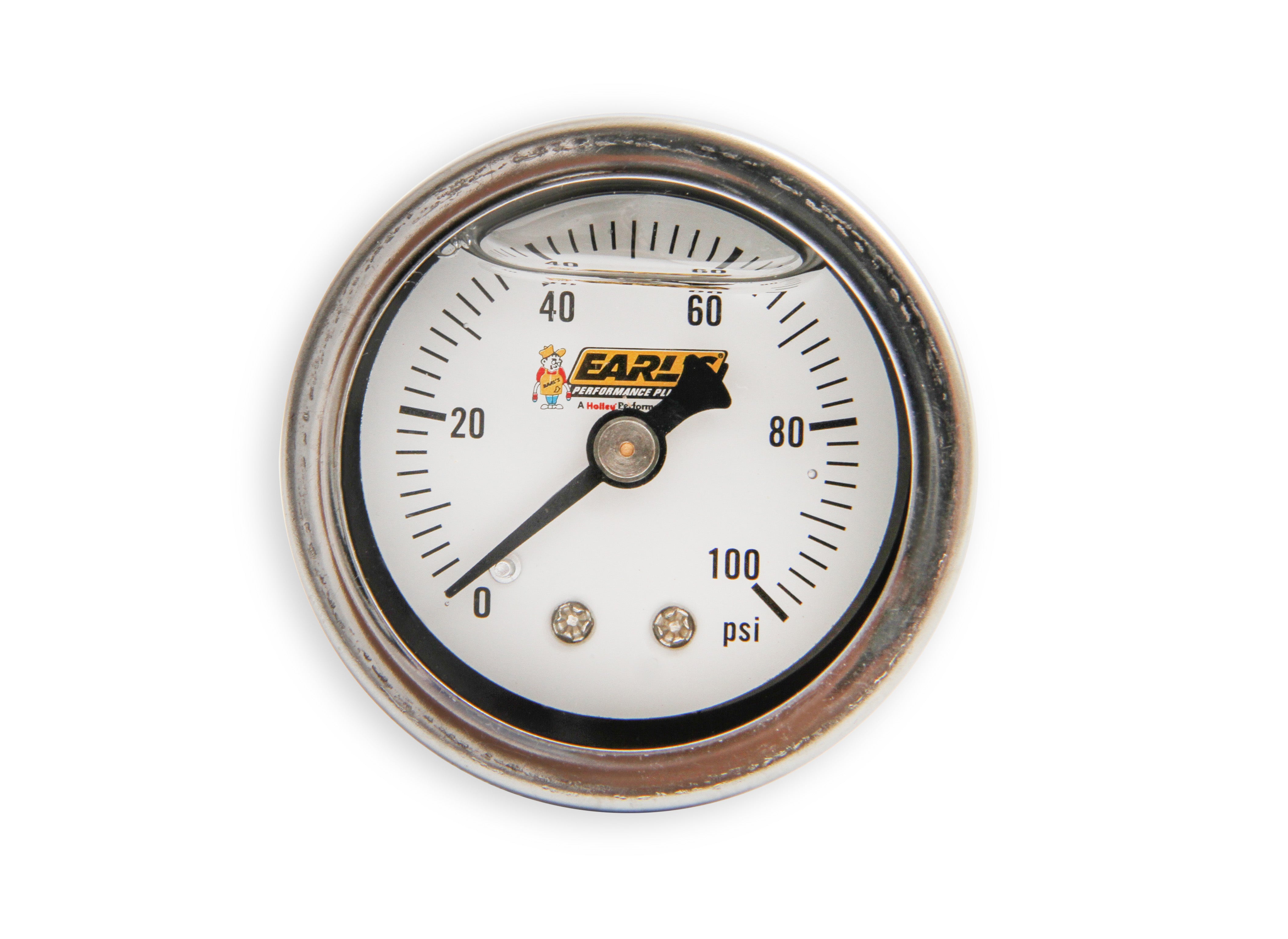 Earl's Performance 100187ERL Pressure Gauge 100psi Liquid Filled Earl's Performance 100187ERL