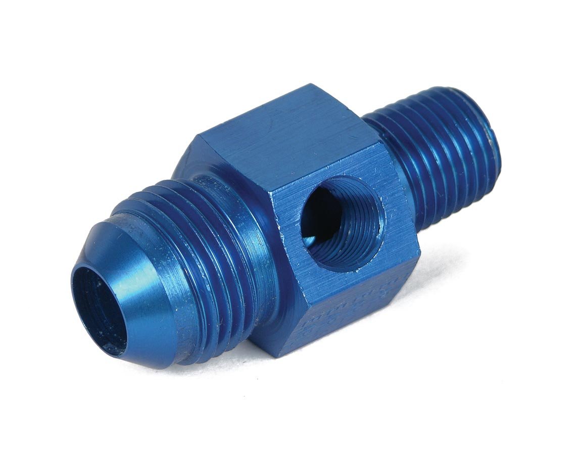 -8AN Male to 1/4" NPT 1/8" NPT in Hex