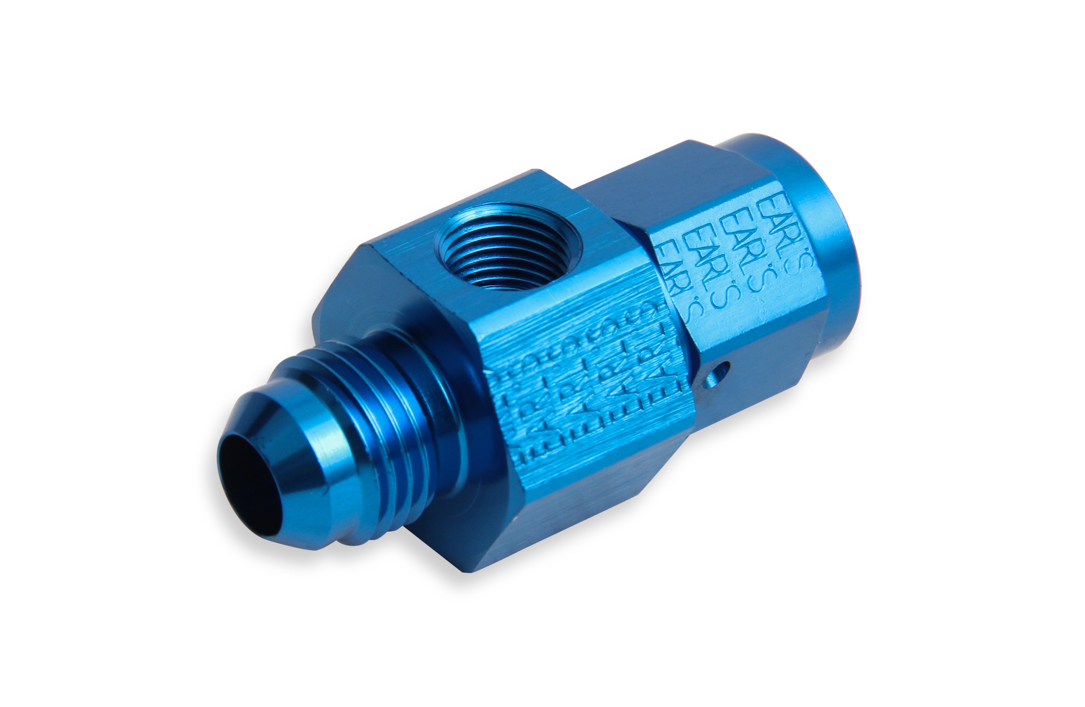 Earl's Performance 100201ERL #4 Male to #4 Gauge Adapter Earl's Performance 100201ERL