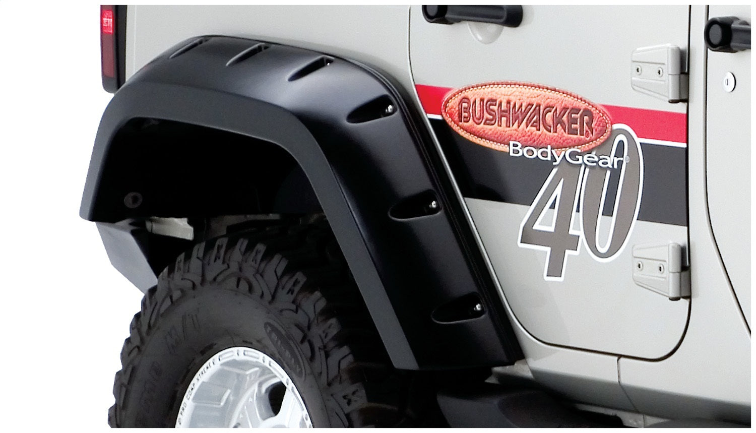 Bushwacker 10044-02 Max Coverage Pocket Style® Fender Flares Bushwacker 10044-02