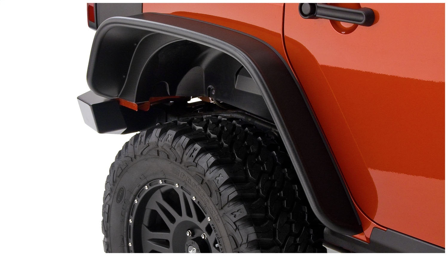 Bushwacker 10050-07 Flat Style Fender Flares Bushwacker 10050-07