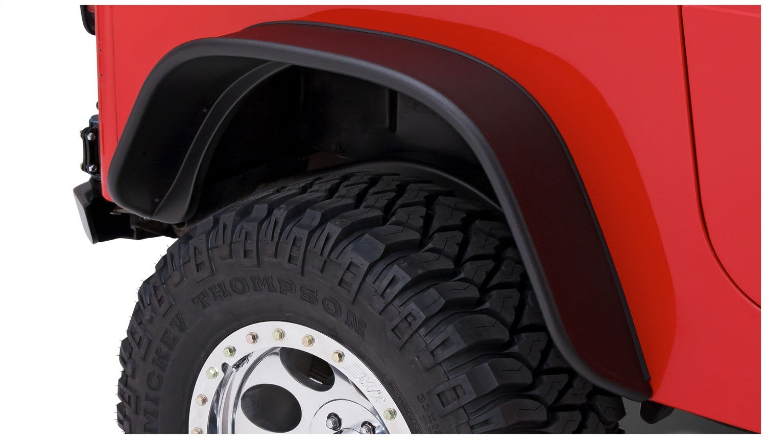 Bushwacker 10068-07 Flat Style Fender Flares Bushwacker 10068-07